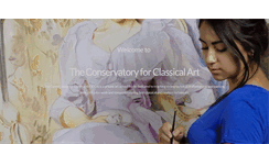 Desktop Screenshot of classicalart.org