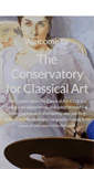 Mobile Screenshot of classicalart.org